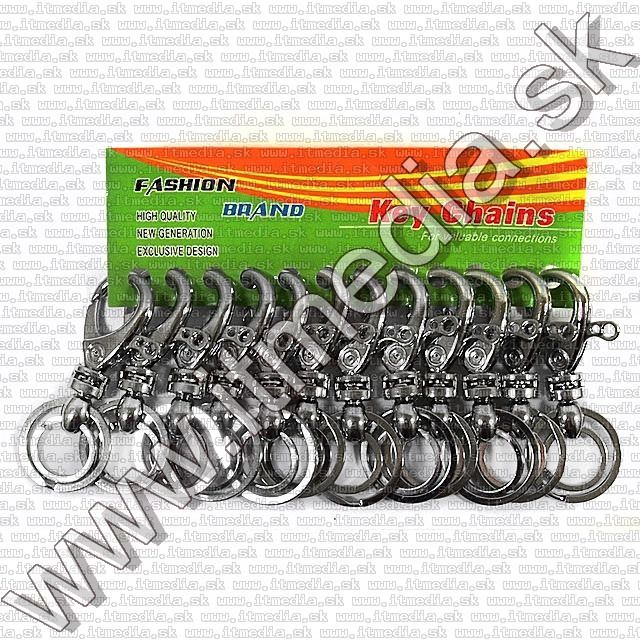 Image of Noname KeyHanger Carabiner with 2 Ring *Type 3* (IT8643)